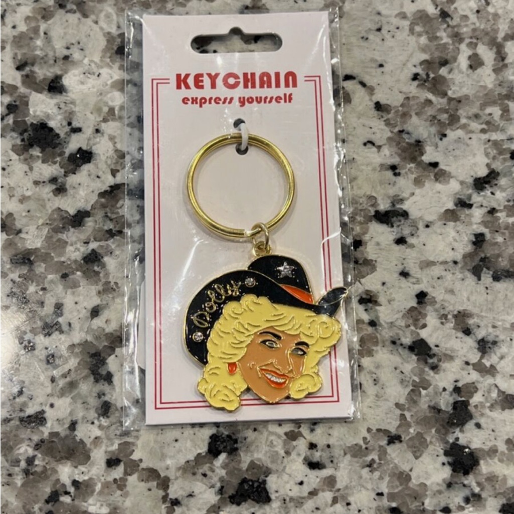 Dolly Parton Keychain